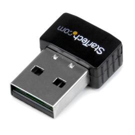 StarTech.com Mini Adaptador de Red Inalámbrico USB 2.0 a Wireless N de 300 Mbps - Wifi Externo 802.11n 2T2R