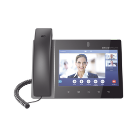 Video teléfono IP  empresarial Android con pantalla táctil (1280x800) hasta 16 líneas y 16 cuentas SIP