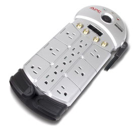APC PR11T3V2 Premium A/V Surge Protector Plata 11 salidas AC 120 V 3 m