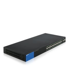 Linksys LGS326MP switch Gestionado Gigabit Ethernet (10/100/1000) Energía sobre Ethernet (PoE) Negro Linksys LGS326MP switch Gestionado Gigabit Ethernet (10/100/1000) Energía sobre Ethernet (PoE) Negro