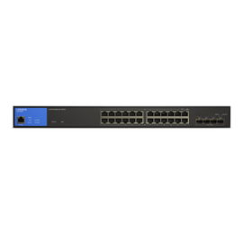 Linksys - Switch - Gigabit PoE - 24 - Desktop