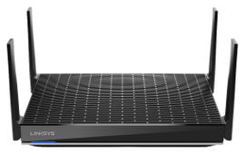 Linksys MAX-STREAM Mesh WiFi 6 Router - Enrutador inalámbrico - conmutador de 4 puertos - GigE - 802.11a/b/g/n/ac/ax - Doble banda