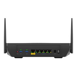 Linksys MAX-STREAM Mesh WiFi 6 Router - Enrutador inalámbrico - conmutador de 4 puertos - GigE - 802.11a/b/g/n/ac/ax - Doble banda