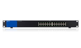 Linksys Business LGS124 - Conmutador - sin gestionar - 24 x 10/100/1000 - montaje en rack - ca 100/230 V