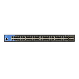 Linksys Business LGS352C - Conmutador - inteligente - 48 x 10/100/1000 + 4 x 10 Gigabit SFP+ - montaje en rack - Conforme a la TAA