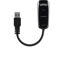 Linksys USB Ethernet Adapter USB3GIG - Adaptador de red - USB 3.0 - Gigabit Ethernet Linksys USB Ethernet Adapter USB3GIG - Adaptador de red - USB 3.0 - Gigabit Ethernet