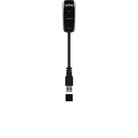 Linksys USB Ethernet Adapter USB3GIG - Adaptador de red - USB 3.0 - Gigabit Ethernet Linksys USB Ethernet Adapter USB3GIG - Adaptador de red - USB 3.0 - Gigabit Ethernet
