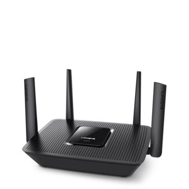 Linksys EA8300 - Enrutador inalámbrico - Max-Stream AC2200 Mbps - conmutador de 4 puertos - USB 3.0 - GigE - 802.11a/b/g/n/ac - Doble banda - Tri-Band Router - MU-MIMO technology