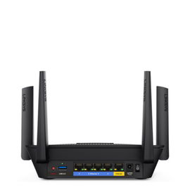 Linksys EA8300 - Enrutador inalámbrico - Max-Stream AC2200 Mbps - conmutador de 4 puertos - USB 3.0 - GigE - 802.11a/b/g/n/ac - Doble banda - Tri-Band Router - MU-MIMO technology