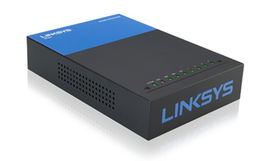 Linksys LRT214 router Gigabit Ethernet Negro