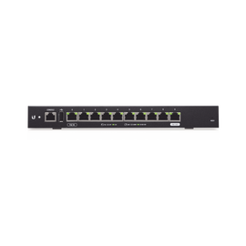EdgeRouter 10X, con 10 puertos 10/100/1000 Mbps, con PoE Pasivo 24 V Passthrough