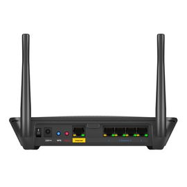 Linksys MAX-STREAM MR6350 - Enrutador inalámbrico conmutador de 4 puertos - 1GbE - Wi-Fi 5 - Doble banda Linksys MAX-STREAM MR6350 - Enrutador inalámbrico conmutador de 4 puertos - 1GbE - Wi-Fi 5 - Doble banda