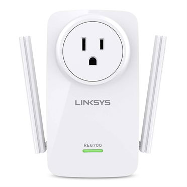 Linksys RE6700 - Wi-Fi range extender - 802.11a/b/g/n/ac - Banda doble - 2 años de garantía Linksys RE6700 - Wi-Fi range extender - 802.11a/b/g/n/ac - Banda doble - 2 años de garantía