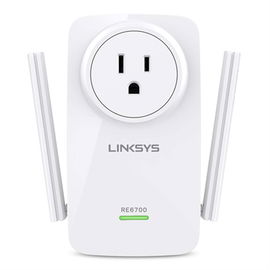 Linksys RE6700 - Wi-Fi range extender - 802.11a/b/g/n/ac - Banda doble - 2 años de garantía