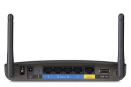 Linksys EA6100 - Enrutador inalámbrico - AC1200 Mbps conmutador de 4 puertos 10/100- 802.11a/b/g/n - Banda doble 2.4 GHz / 5 GHz - Smart Wi-Fi apps - Beamforming -v2 años de garantía Linksys EA6100 - Enrutador inalámbrico - AC1200 Mbps conmutador de 4 puertos 10/100- 802.11a/b/g/n - Banda doble 2.4 GHz / 5 GHz - Smart Wi-Fi apps - Beamforming -v2 años de garantía