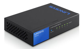 Linksys Business LGS105 - Conmutador - sin gestionar - 5 x 10/100/1000 - sobremesa - ca 100/230 V