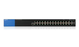 Linksys LGS528 switch Gestionado L2/L3 Gigabit Ethernet (10/100/1000) 1U Negro
