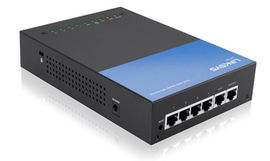 Linksys LRT224 - Router - conmutador de 4 puertos - GigE - 2 años de garantia