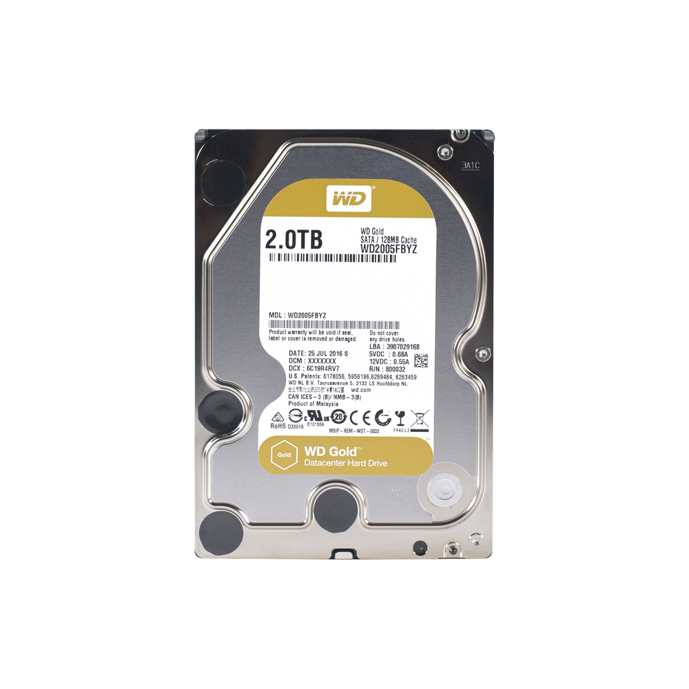 Disco duro WD 2TB / 7200RPM / Optimizado para NAS y Datacenter