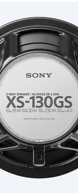 XS-130GS | Parlantes coaxiales de 2 vías de 13 cm (5 1/4 pulgadas)