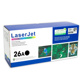 Cartucho Tóner Genérico HP 26A (CF226A) - Hasta 3,100 páginas - Para HP LaserJet Pro series M402/M426