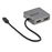 StarTech.com Adaptador Multipuertos USB-C - Docking Station USB Tipo C - HDMI o VGA - con Cable de 29cm - con Puertos USB A y USB Type C