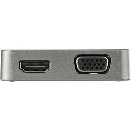 StarTech.com Adaptador Multipuertos USB-C - Docking Station USB Tipo C - HDMI o VGA - con Cable de 29cm - con Puertos USB A y USB Type C StarTech.com Adaptador Multipuertos USB-C - Docking Station USB Tipo C - HDMI o VGA - con Cable de 29cm - con Puertos USB A y USB Type C