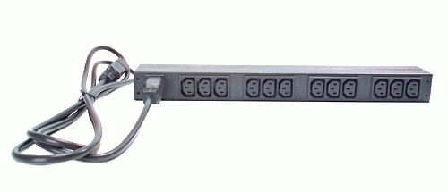 APC AP9565 RACK PDU 1U, 16 A, 208/230 V, (12) C13 APC AP9565 RACK PDU 1U, 16 A, 208/230 V, (12) C13