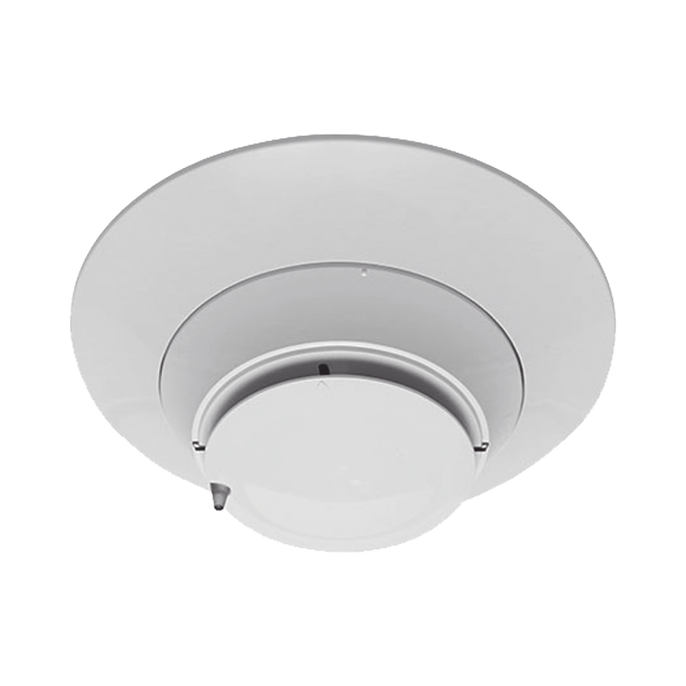 Addressable Multicriteria Smoke Heat And Flame Detector, White Color