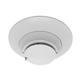 Addressable Multicriteria Smoke Heat And Flame Detector, White Color