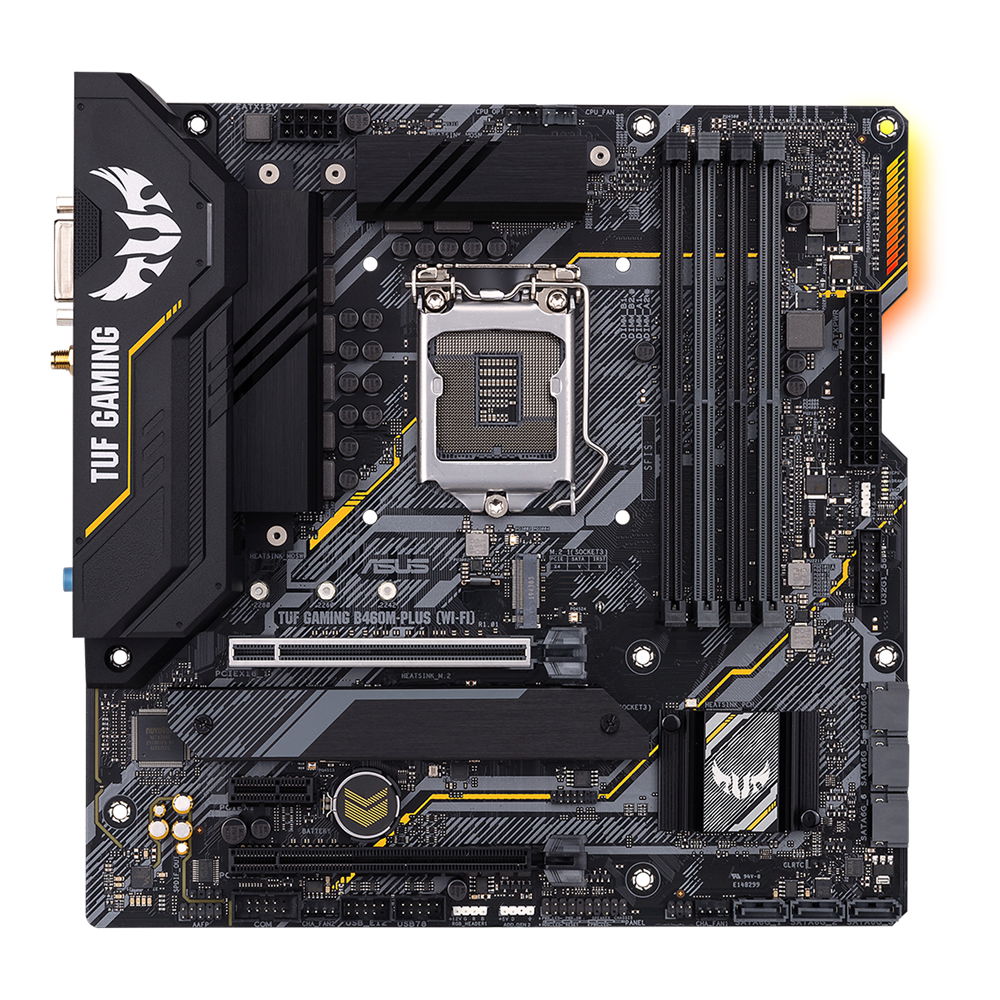 MB ASUS TUF GAMING B460M-PLUS WIFI LGA-1200 4DDR4-2933 HDMI WIFI M.2 S/R MB ASUS TUF GAMING B460M-PLUS WIFI LGA-1200 4DDR4-2933 HDMI WIFI M.2 S/R