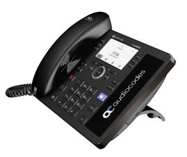 AudioCodes C435HD teléfono IP Negro LCD