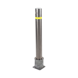 Bolardo Desmontable de Acero Inoxidable  de 900 mm de Altura /  Ideal para aplicaciones de delimitaciones vehiculares y peatonales