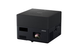 Epson EpiqVision EF12 - Proyector 3LCD - portátil - 1000 lúmenes (blanco) - 1000 lúmenes (color) - Full HD (1920 x 1080) - 16:9 - 1080p - 802.11a/b/g/n/ac inalámbrico / Bluetooth 5.0 - negro, cobre - Android TV