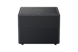 Epson EpiqVision EF12 - Proyector 3LCD - portátil - 1000 lúmenes (blanco) - 1000 lúmenes (color) - Full HD (1920 x 1080) - 16:9 - 1080p - 802.11a/b/g/n/ac inalámbrico / Bluetooth 5.0 - negro, cobre - Android TV
