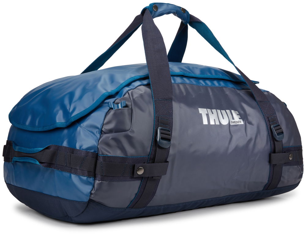 Thule Chasm TDSD-203 Poseidon bolso de lona 70 L Nylon, Elastómero termoplástico (TPE) Azul, Gris