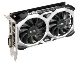 MSI - GTX 1650 D6 Ventus XS OC  - PCI Express 3.0 x16 - NVIDIA - NVIDIA GeForce GTX 1650 - 4 GB - GDDR6 SDRAM - HDMI / DisplayPort