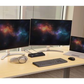 StarTech.com Docking Station USB 3.0 para 2 Monitores HDMI y DisplayPort 4K - USB 3.0 a 4x USB-A, Ethernet, HDMI y DP - Replicador de Puertos Universal para Ordenador Portátil Mac/Win