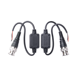 Kit de Transceptores (Balluns) EXTERIOR TurboHD Hasta 4K HD-TVI/HD-CVI/AHD / CONECTORES 100% COBRE / Con Cable RF Blindado. Distancia de hasta 200 m en 4K