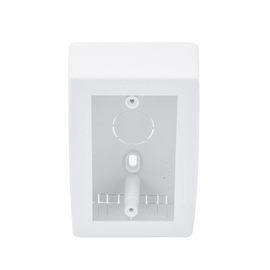 Caja de Registro Universal, color blanco de PVC auto extinguible (7902-02001)