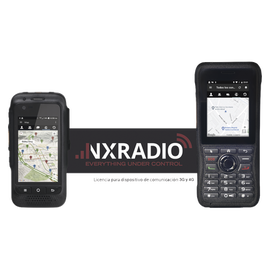 12 meses de Servicio NXRadio para Terminales de Radio NXPOC130, RG360 y M5.