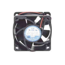 Ventilador Anticondensante Axial Cuadrado, 60x60x25 mm, 12 Vcd, 4500 RPM, 2.8 W, 0.23 A, Flujo de Aire de 25.0 CFM, Unión Sellada.