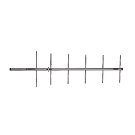 Antena Yagi Direccional para Base, 150-174 MHz, 10.2 dB de ganancia, 6 elementos, 250 Watt.