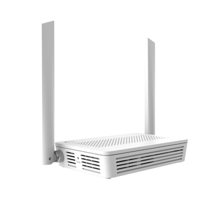 ONT GPON OptiXstar WiFi doble banda (2.4/5 GHz), 2 puertos LAN GE + 2 FE, conector SC/APC, hasta 867 Mbps