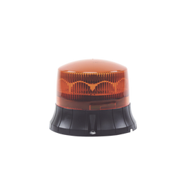 Burbuja LED giratoria de color ámbar, 9 LEDs, montaje permanente