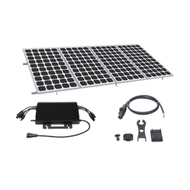 Kit Solar para Interconexión de 2.2KW de Potencia Pico 220Vcc con Microinversor y 4 Módulos de 550 W (Incluye Montaje )