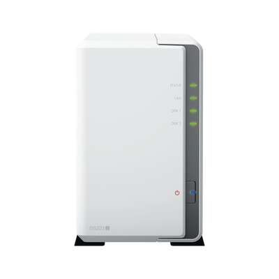Servidor NAS de 2 Bahías / Hasta 32 TB / Servicio Nube Gratis (P2P) / Administración Remota y Respaldo Programado