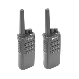 Duo de Radios Portatiles UHF, 5W de Potencia, Scrambler de Voz, Alta Cobertura, 400-470 MHZ
