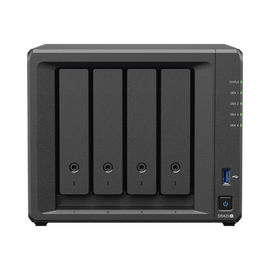 Servidor NAS de 4 Bahías  / Hasta 72 TB / Servicio Nube Gratis (P2P) / Administración Remota y Respaldo Programado