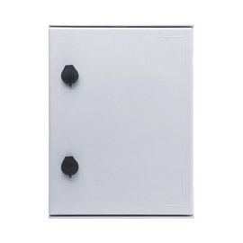 Gabinete de Poliéster IP65 Uso en Intemperie (300 x 400 x 200 mm) con Placa Trasera Interior (Incluye Chapa y Llave).